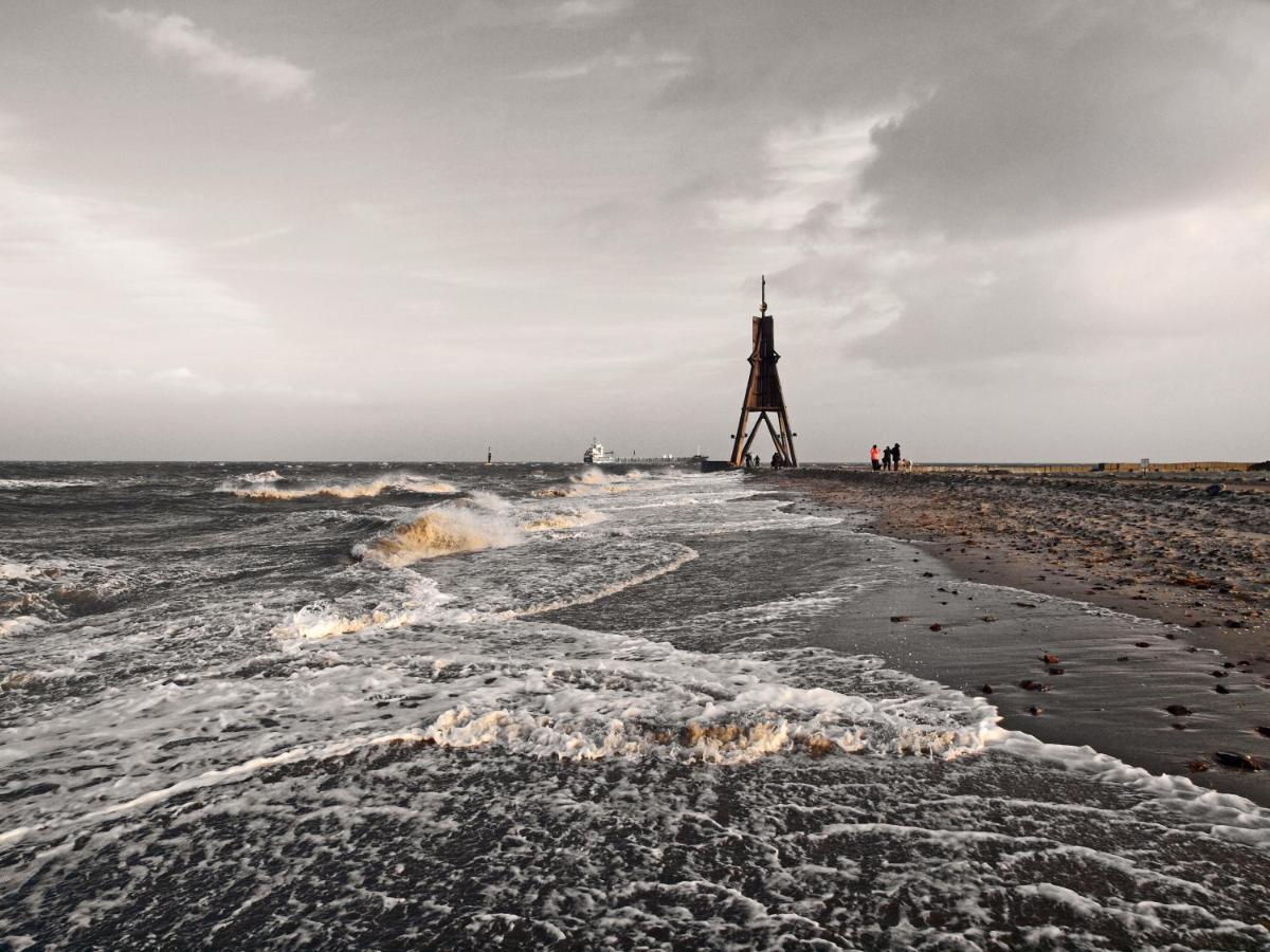 Ferienwohnung Hohe Lith Cuxhaven Exterior foto